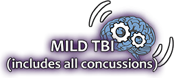 mild TBI, includes all concussions