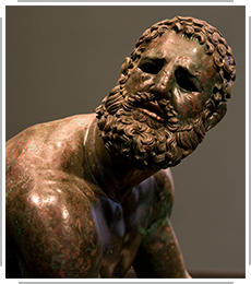 statue of Roman boxer