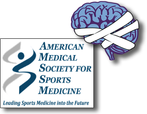 bandaged brain with ASSM logo