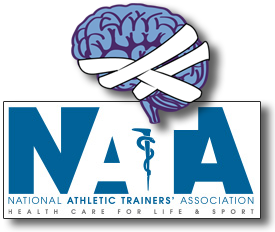 bandaged brain with NATA logo