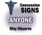 Concussion Signs Anyone May Observe image