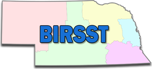 map of Nebraska with BIRSST regions