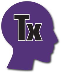 Tx inside head silhouette