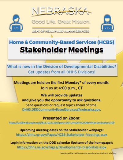 Stakeholder Meeting Flyer