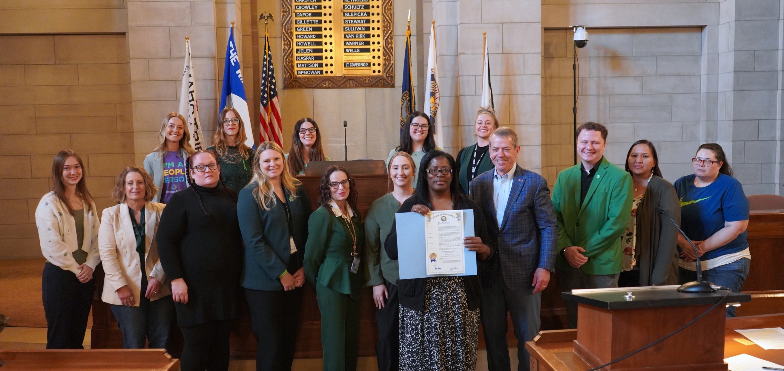 Mental Health Awareness Month Proclamation Signing