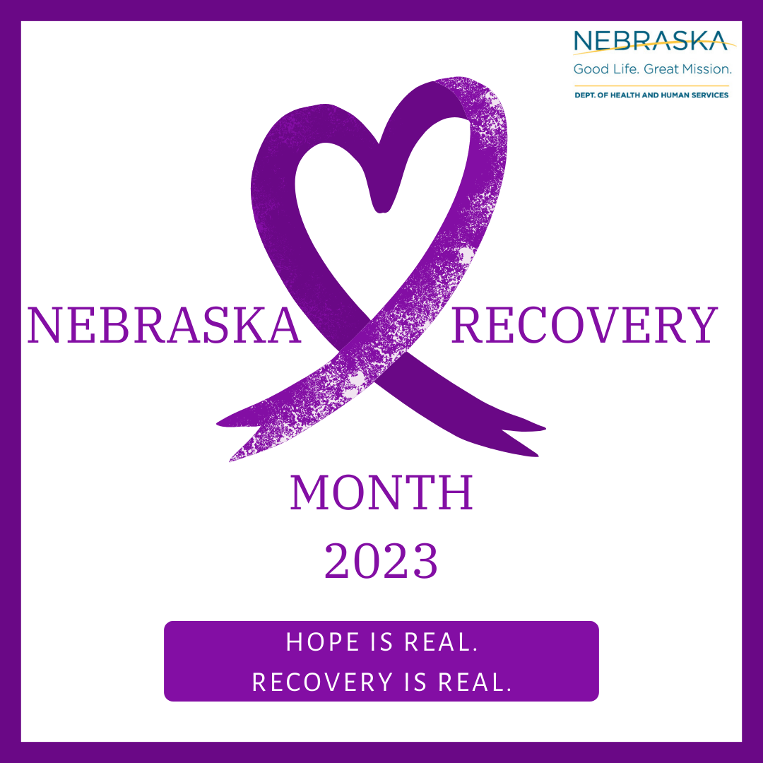 Nebraska Recovery Month Logo