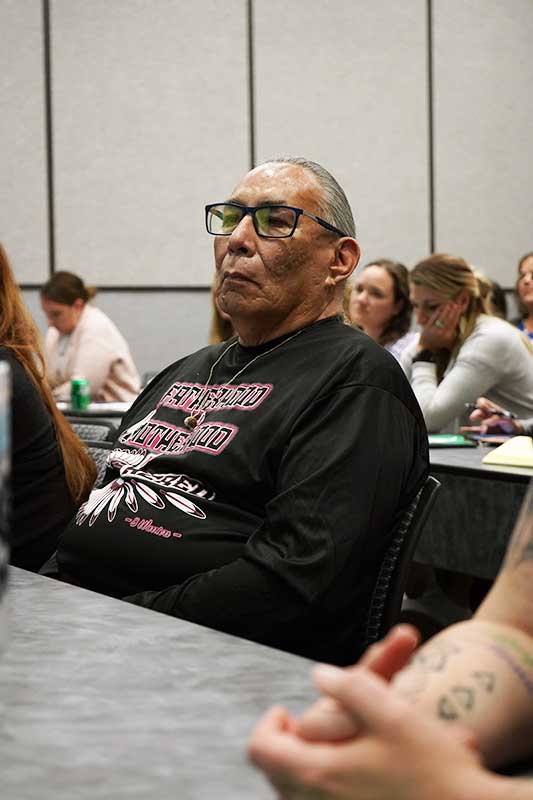 Terry Medina attending a Breakout Session