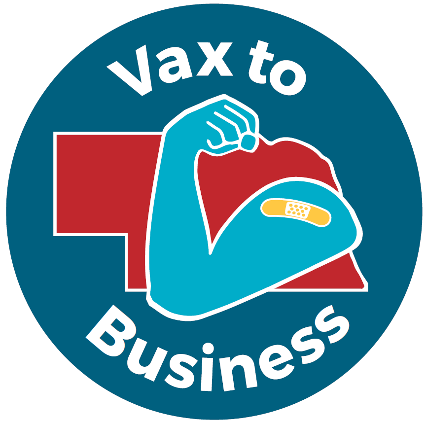 Vax to Business logo